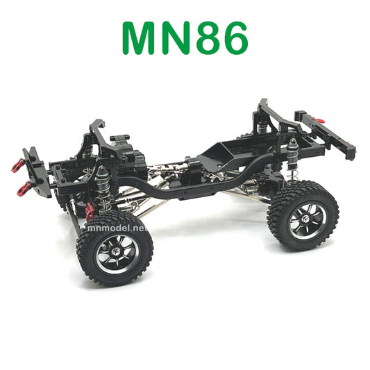 MN MODEL MN86 RC Car Upgrade parts Metal Car Body Assembly black