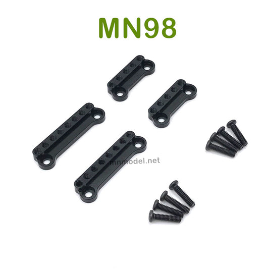 Upgrade MN MODEL MN98 RC Car parts Shock Absorber Tower black