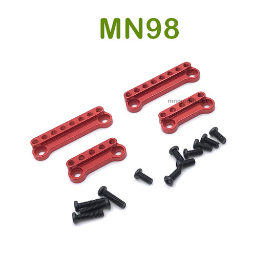 Upgrade MN MODEL MN98 RC Car parts Shock Absorber Tower red