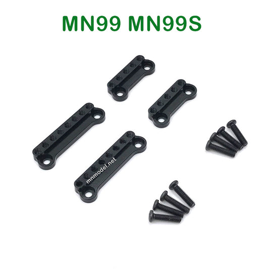 Upgrades Parts of MN MODEL MN99 MN99S RC Car Shock Absorber Tower black