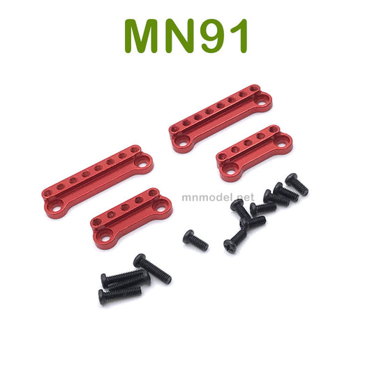 Upgrade parts For MN MODEL MN91 RC Racing Car Shock Absorber Tower red