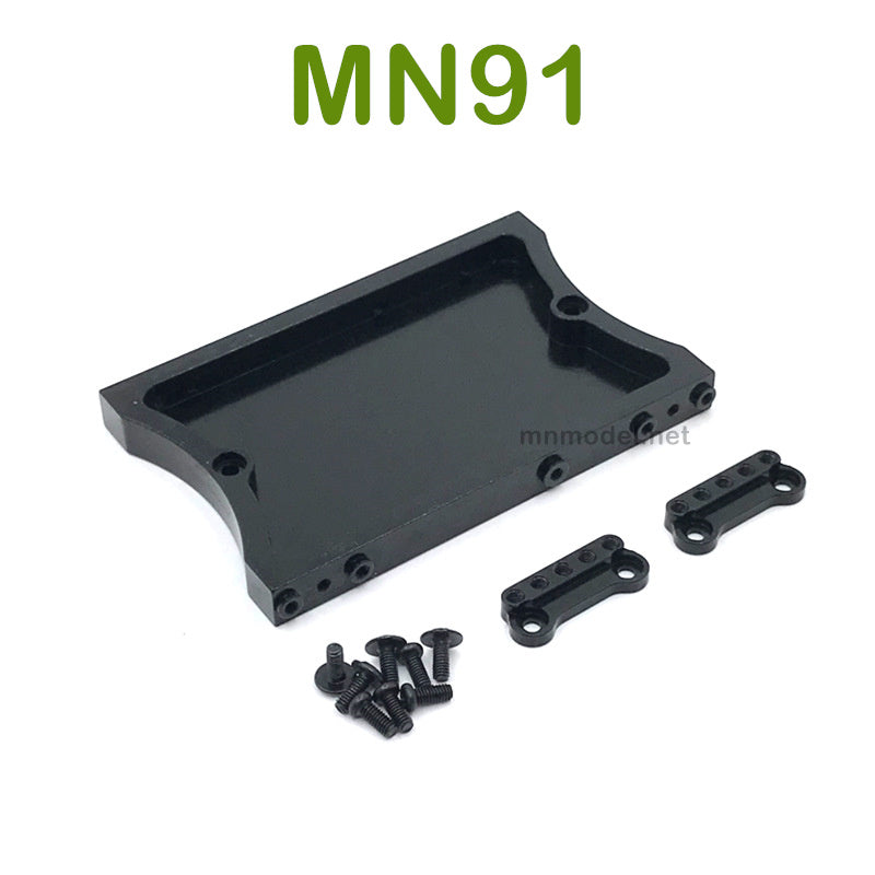 Upgrade parts For MN MODEL MN91 RC Racing Car Shock Tower and Tail Plate black