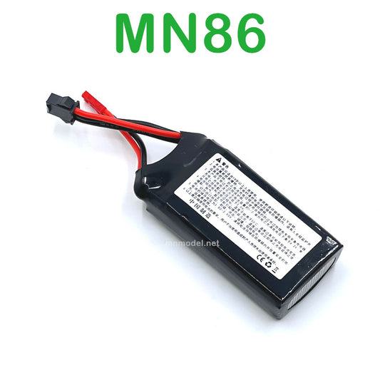 MN MODEL MN86 RC Car Upgrade parts 7.4V 3000mAh Battery