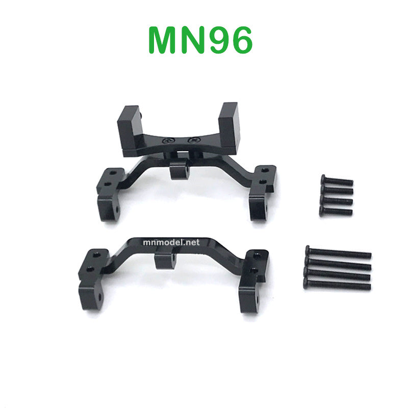 Upgrade parts of MN MODEL MN96 RC Car Connect Rod Seat and Rear Servo Seat black