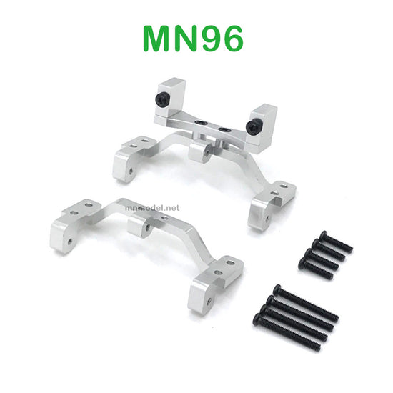 Upgrade parts of MN MODEL MN96 RC Car Connect Rod Seat and Rear Servo Seat silver