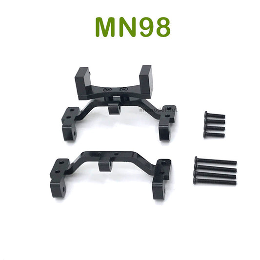 Upgrade MN MODEL MN98 RC Car parts Connect Rod Seat and Rear Servo Seat black