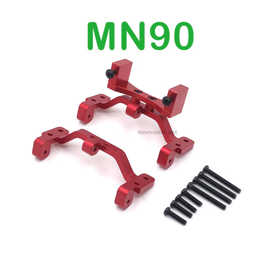 Upgrade Parts Of MN MODEL MN90 RC Car Connect Rod Seat and Rear Servo Seat red