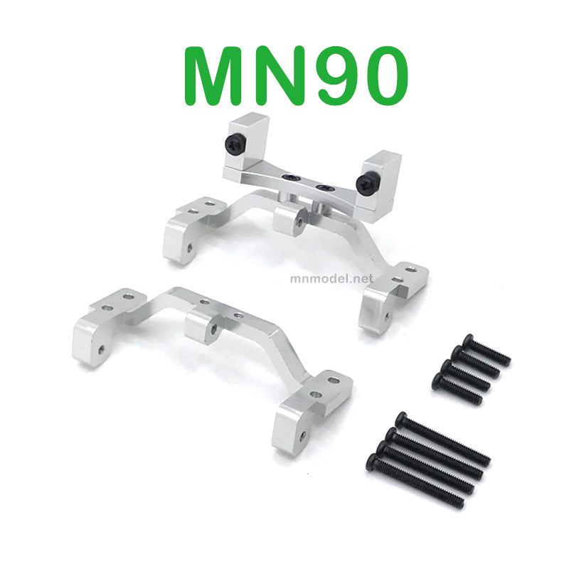 Upgrade Parts Of MN MODEL MN90 RC Car Connect Rod Seat and Rear Servo Seat silver