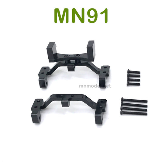 Upgrade parts For MN MODEL MN91 RC Racing Car Connect Rod Seat and Rear Servo Seat black