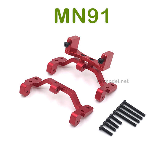 Upgrade parts For MN MODEL MN91 RC Racing Car Connect Rod Seat and Rear Servo Seat red