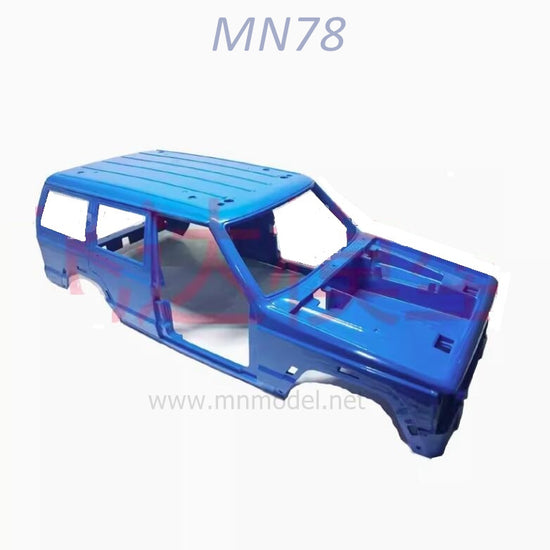 Original of MN MODEL MN78 1/12 RC Car parts Car Shell Kit with LED Kit