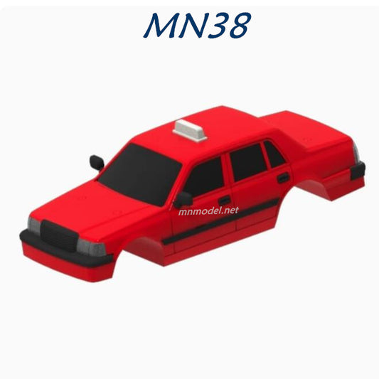 MN MODEL MN38 RC Car Original part Shell Kit red