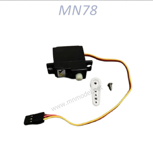 MN MODEL MN78 1/12 RC Car parts Servo with plastic Steering gear arm