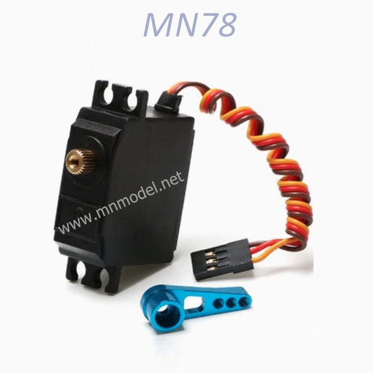 MN MODEL MN78 1/12 RC Car parts Servo with metalSteering gear arm 