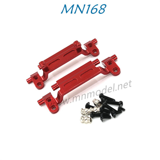 MN MODEL MN168 RC Car Upgrade Parts Metal Car Rod Seat Servo Seat red