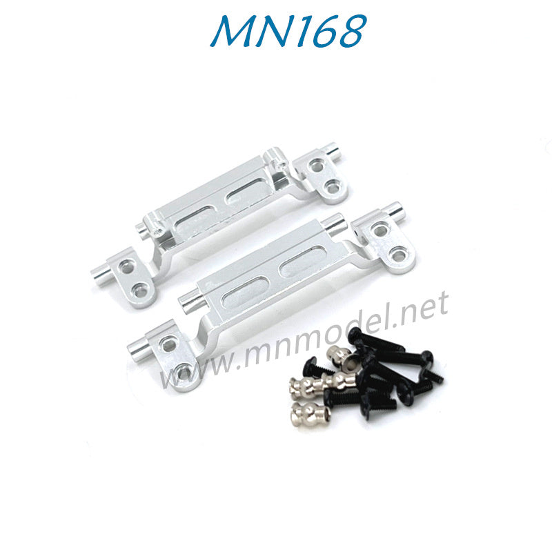 MN MODEL MN168 RC Car Upgrade Parts Metal Car Rod Seat Servo Seat silver