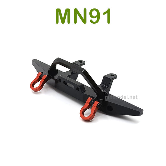 Upgrade parts For MN MODEL MN91 RC Racing Car Metal Front Protector black