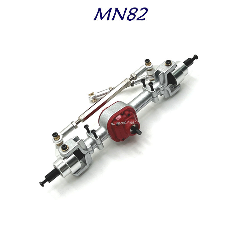 MN MODEL MN82 RC Car Upgrades Front Axle Assembly  silver