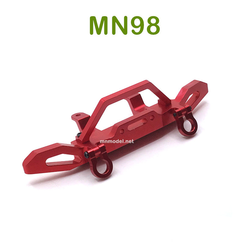 Upgrade MN MODEL MN98 RC Car parts Front Protector red