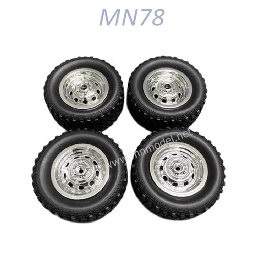 MN MODEL MN78 1/12 RC Car parts Wheel assembly