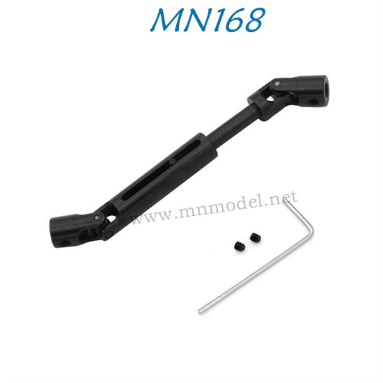 MN MODEL MN168 RC Car Upgrade Parts Metal Drive Shaft black 2