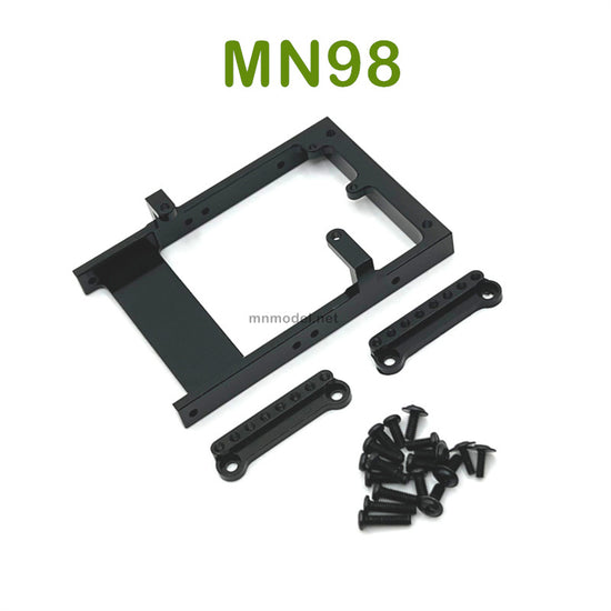 Upgrade MN MODEL MN98 RC Car parts Servo Holder and Shock Seat black