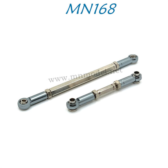 MN MODEL MN168 RC Car Upgrade Parts Metal Front Axle Steering Rod titanium