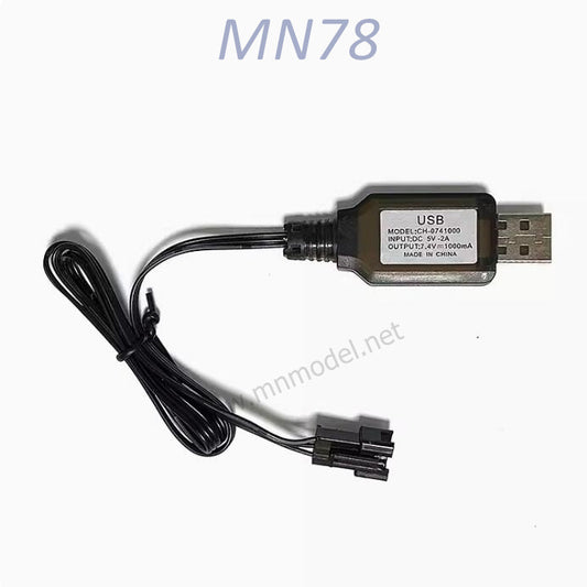 MN MODEL MN78 1/12 RC Car parts USB Charger