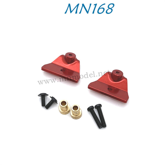 Upgrade Of MN MODEL MN168 RC Car Parts Metal Shock Absorber Bracket red