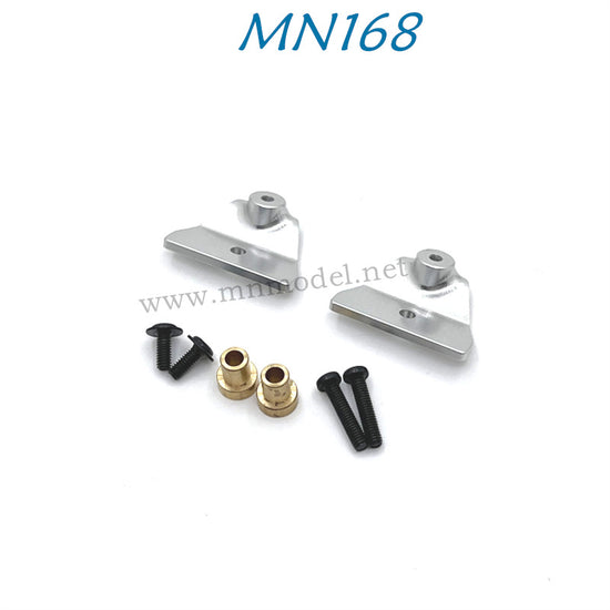 Upgrade Of MN MODEL MN168 RC Car Parts Metal Shock Absorber Bracket silver