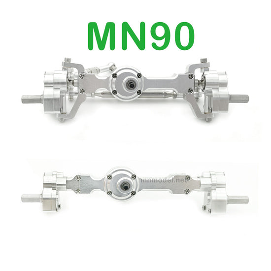 Upgrade Parts Of MN MODEL MN90 RC Car Front and Rear Axle Assembly silver