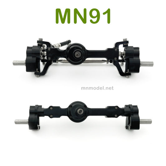 Upgrade parts For MN MODEL MN91 RC Racing Car Front and Rear Axle Assembly black