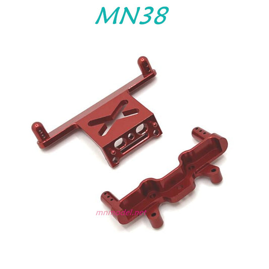 MN MODEL MN38 Upgrade part Front and Rear Support Frame red