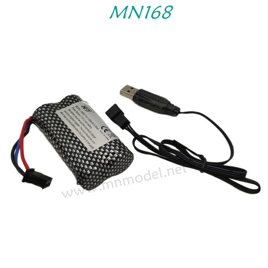 MN MODEL MN168 RC Car Original Battery And Charger E0-01 E0-12