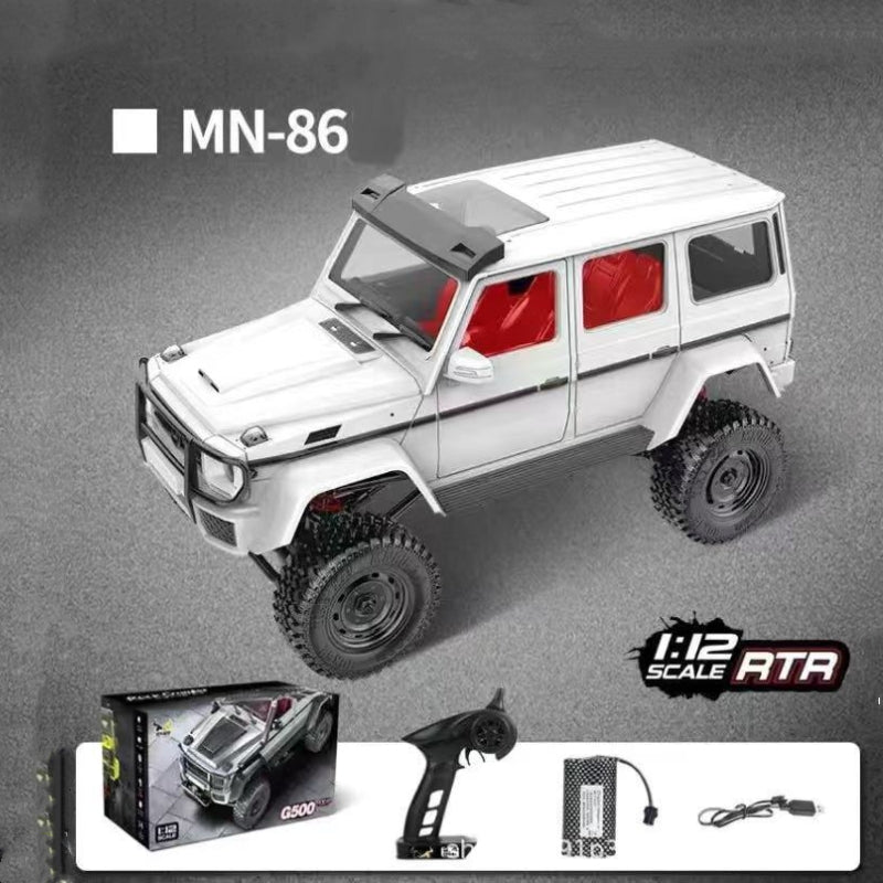 MN MODEL MN86 1/12 4WD RC Car white