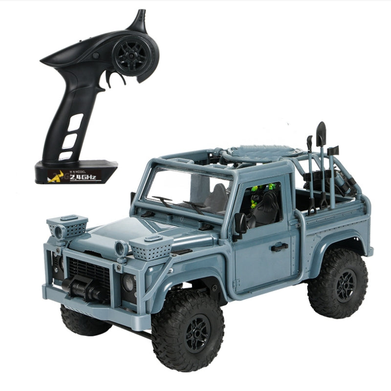 MN MODEL MN96 1/12 2.4Ghz 4WD RC Car A gift for boy model car army blue