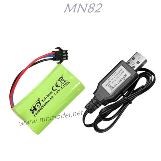 MN MODEL MN82 Parts Battery and USB Charger