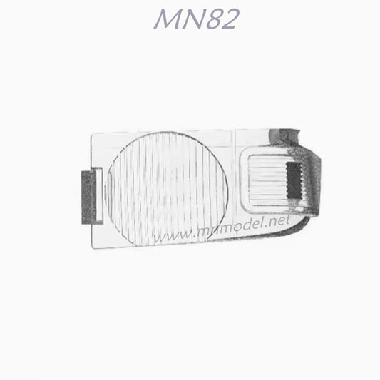 MN MODEL MN82 Parts Left headlight cover C82-04-02