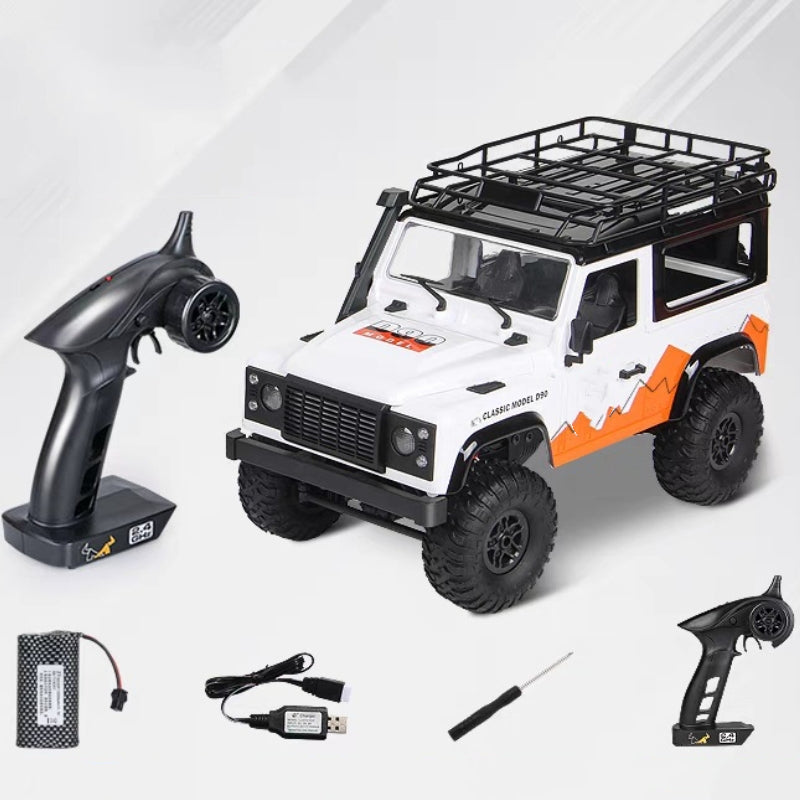 MN MODEL MN99 RC Car 1/12 4WD RC Climbing Car white