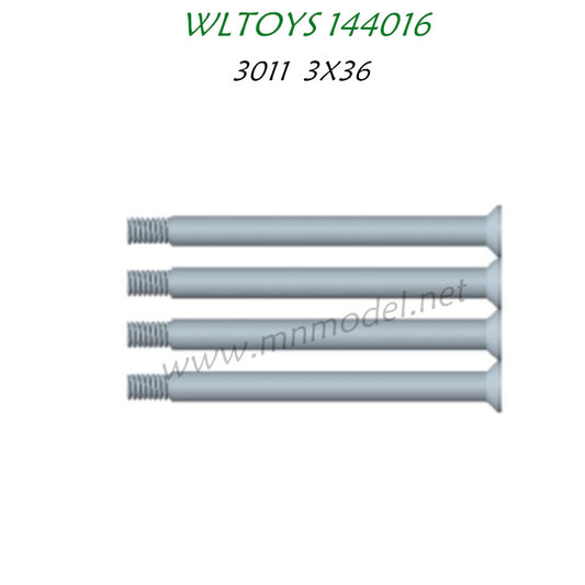 WLTOYS 144016 Parts 3011 Long Screws