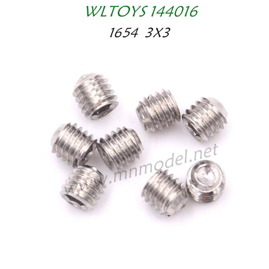 WLTOYS 144016 Parts 1654 Mini Screw 3X3