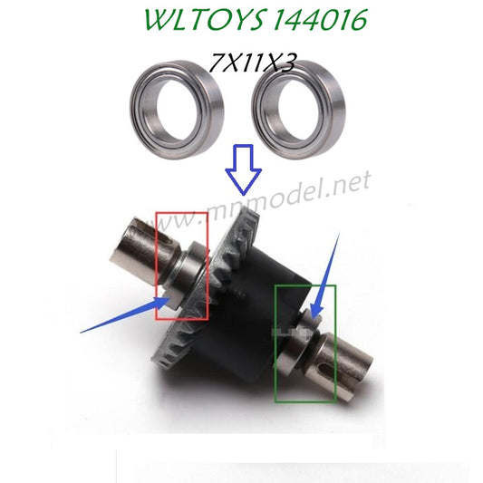 WLTOYS 144016 Parts A949-35 Rolling bearing 7X11X3