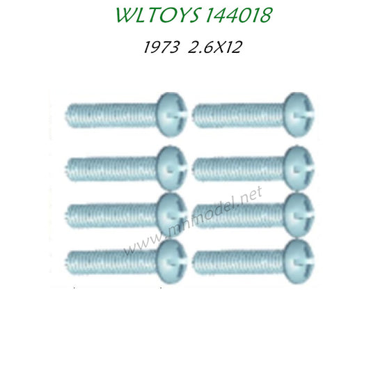 Wltoys 144018 Parts 1973 Screws 2.6X12PWB5