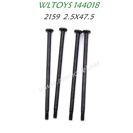 Wltoys 144018 Parts 2159 Long Screw 2.5X47.5PM D6