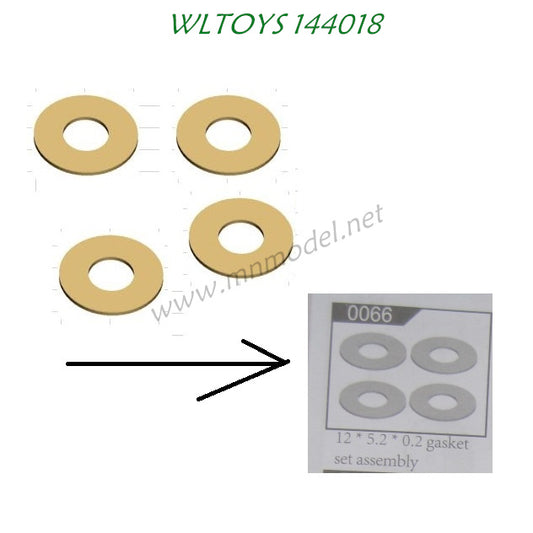 Wltoys 144018 Parts Gasket 12X5.2X0.2 0066