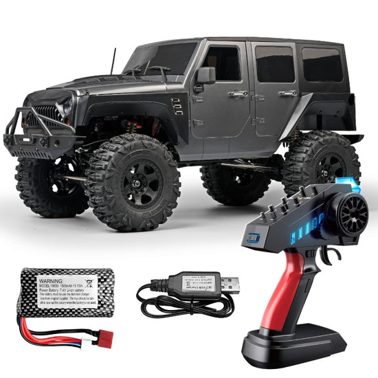 MN MODEL MN222 1/10 2.4Ghz 4WD RC Car gray